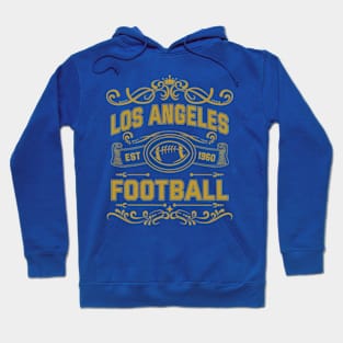 Vintage La Chargers Football Hoodie